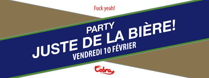 Party juste de la bière!