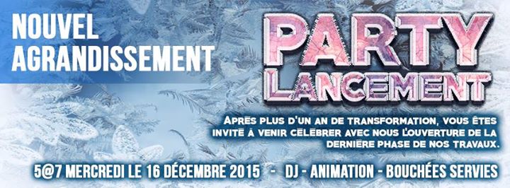 Party Lancement Agrandissement Normandie