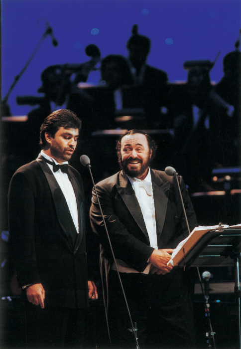 Pavarotti, Bocelli and friends