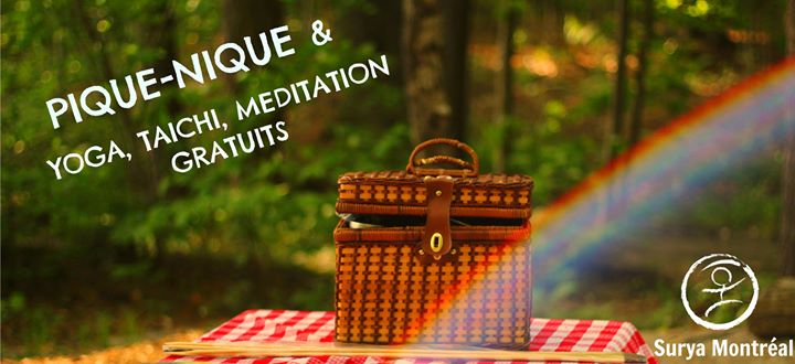 Pic-nic SURYA et activités gratuites : yoga, taichi, méditation