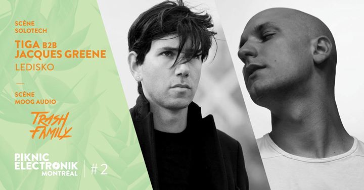 Piknic Électronik MTL #2: Tiga b2b Jacques Greene, Ledisko