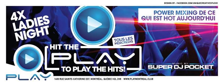 PLAY: 4X Ladies Night!