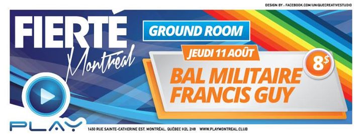 PLAY: Bal Militaire w/ Francis Guy