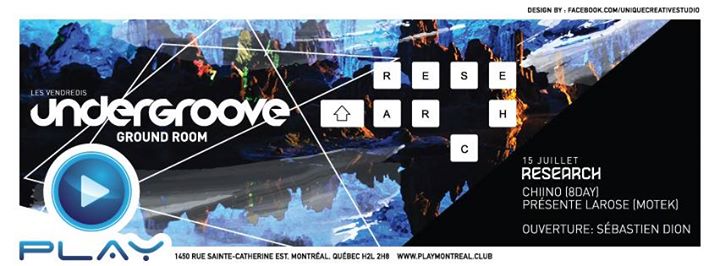 PLAY :: Chiino Présente Larose .::: Research