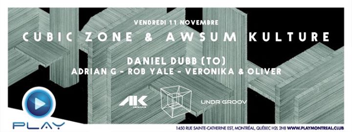 PLAY :: Daniel Dubb x Veronika & Olivier x Rob Yale x Adrian G