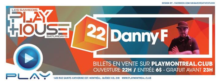 PLAY :: Danny F // 22.10.2016