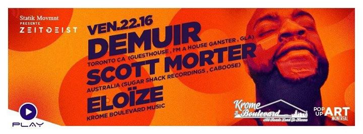 PLAY: DEMUIR, SCOTT MORTER & ELOÏZE