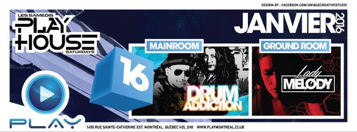 PLAY: DrumAddiction & Lady Melody