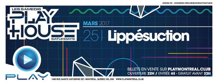 Play House : Luppésuction : DJ Stefane Lippé