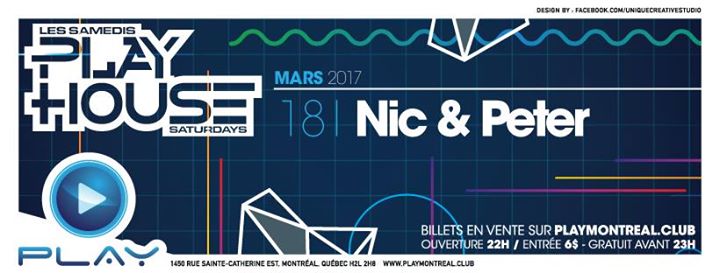 Play House : Nic & Peter