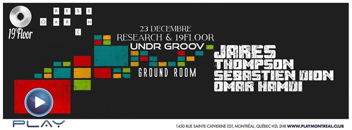 PLAY :: Jares x Thompson x Sebastien Dion x Omar Hamdi _Research