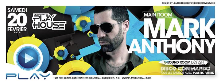 PLAY: Mark Anthony & Plastik Patrik