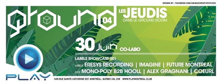 PLAY :: Mono-Poly b2b Hooll x Alex Gragnani x Coeurl