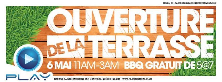 PLAY: Ouverture de la Terrasse