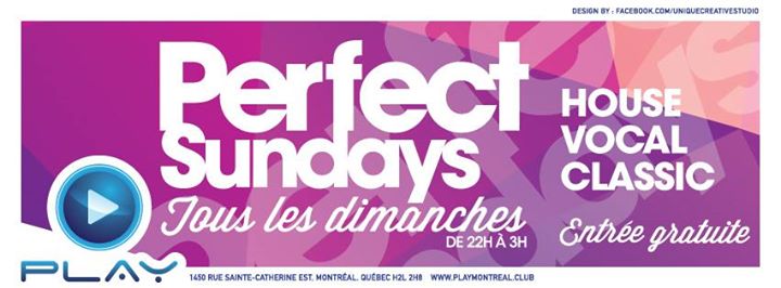 PLAY: Perfect Sundays - B'UGO