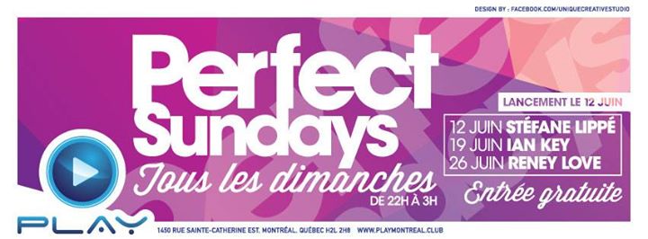 PLAY: Perfect Sundays • Stéfane Lippé