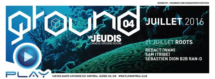 PLAY :: RedAct x Sam x Sébastien Dion b2b Ran D