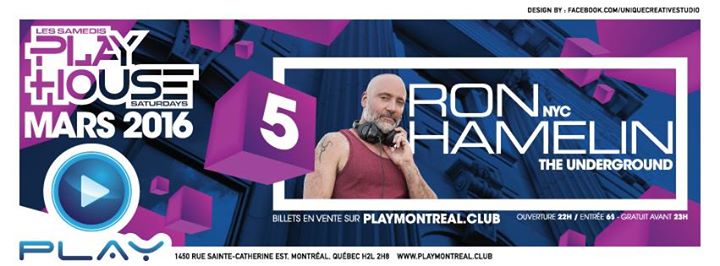 PLAY: Ron Hamelin
