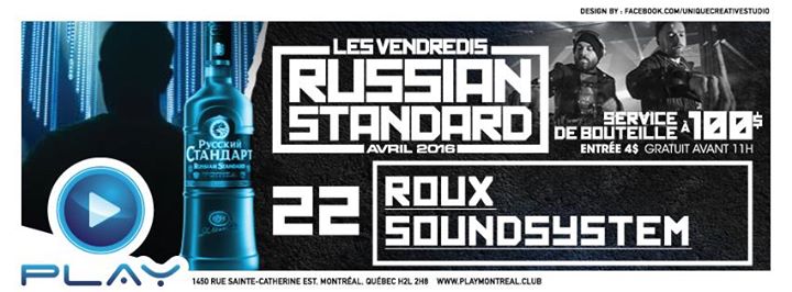 PLAY: ROUX Soundsystem