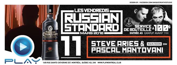 PLAY: Steve Aries + Pascal Mantovani