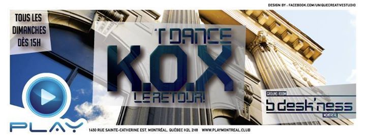 PLAY: T-Dance KOX
