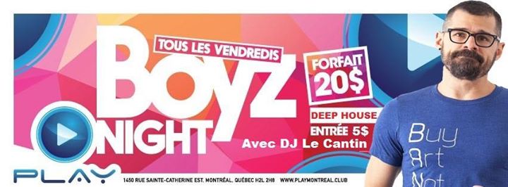 Play Vendredi : DJ Le Cantin