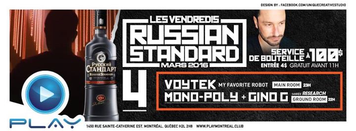 PLAY: Voytek & Mono-Poly + Gino G