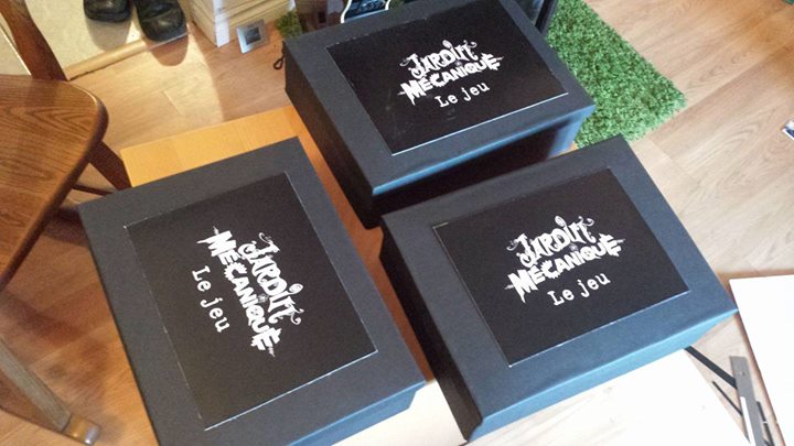 Playtest du jeu de Jardin Mécanique