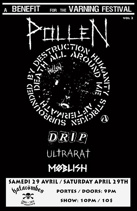 Pollen, Drip - Benefit show for Varning Festival vol 2