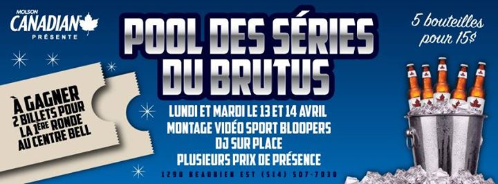 POOL DES SÉRIES DU BRUTUS