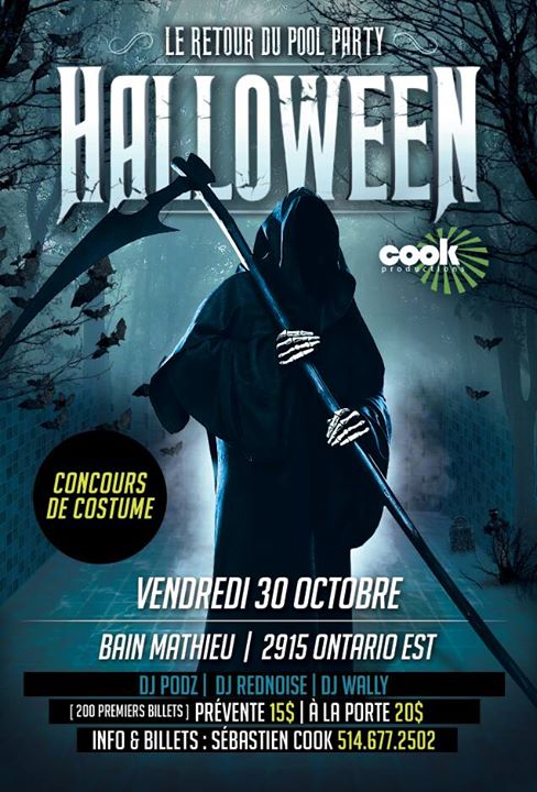 Pool Party D'Halloween