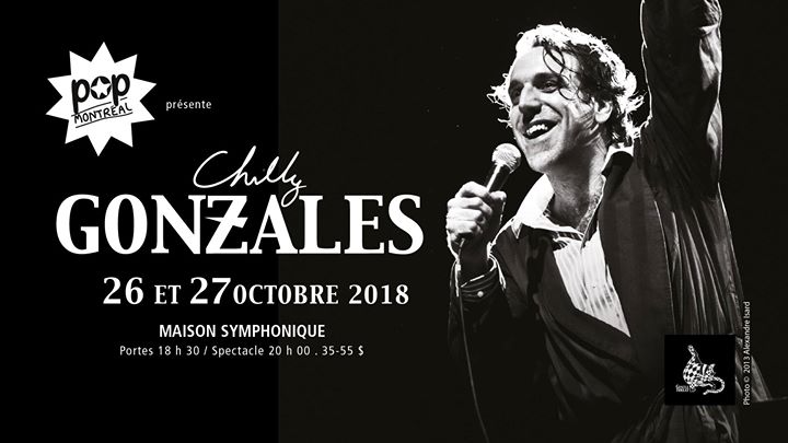 POP Montréal présente: Chilly Gonzales