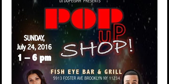Pop Up Shop!