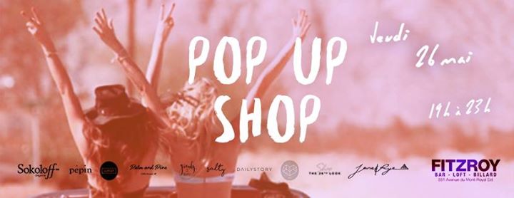 POP UP shop 4ième édition