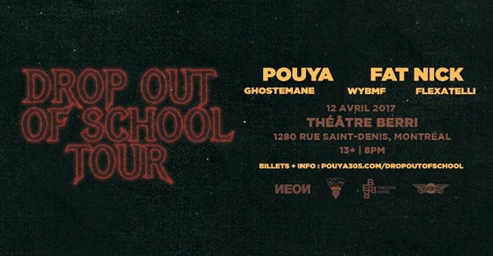 Pouya, Fat Nick, Ghostemane & invités - Montréal