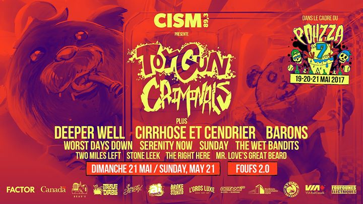 Pouzza présente: Toy Gun Criminal, Deeper Well & plus