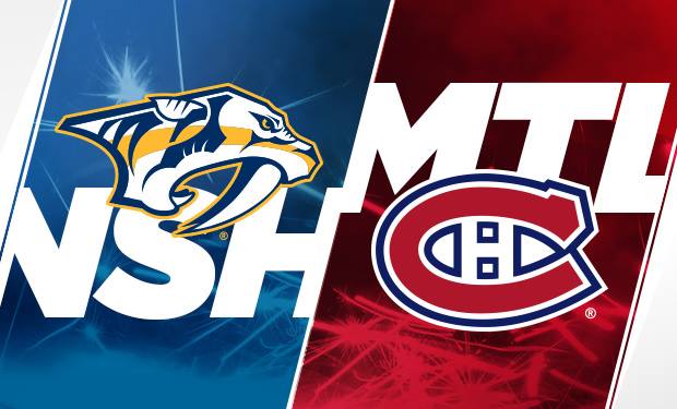Predators vs Canadiens