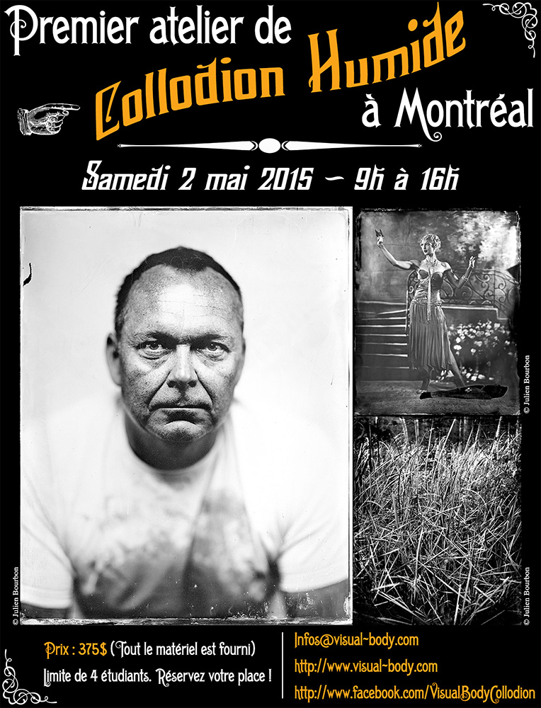Premier atelier de Collodion Humide à Montréal