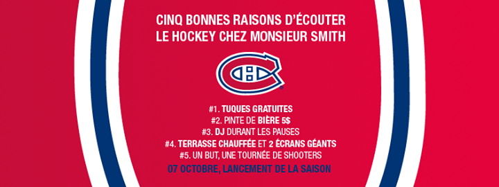 PREMIER MATCH DU CANADIENS - TUQUES GRATUITES