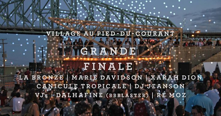 Village au Pied-du-Courant: soirée de clôture