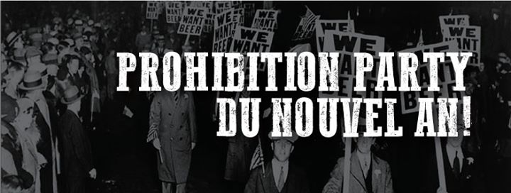 Prohibition Party du Nouvel An