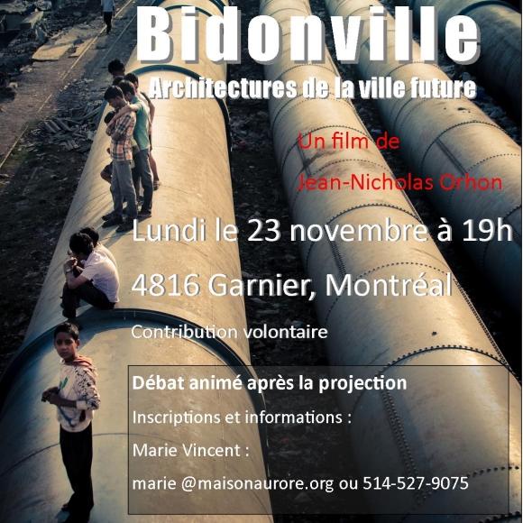 Projection du film | Bidonville