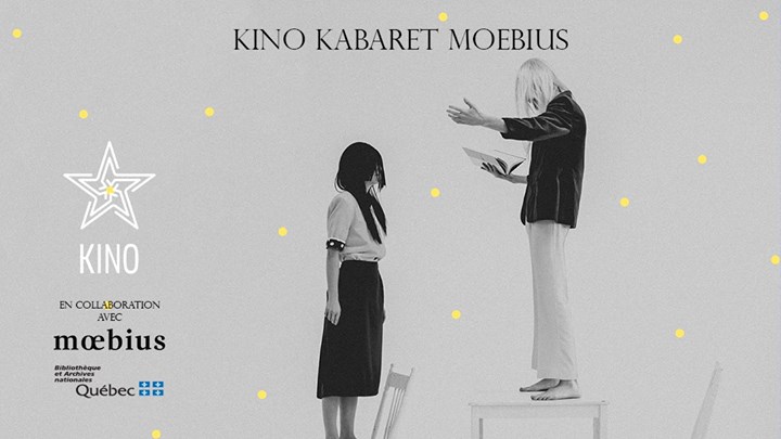 Projection Kino Kabaret Moebius