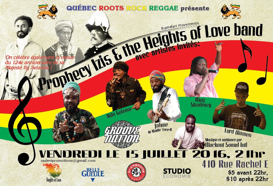 Prophecy Izis & the Heights of Love band