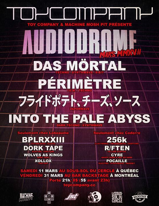 QC Toy Company, Audiodrome Mars mmxvii, Sous-Sol du Cercle