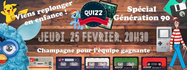 Quizz Spécial Génération 90 !