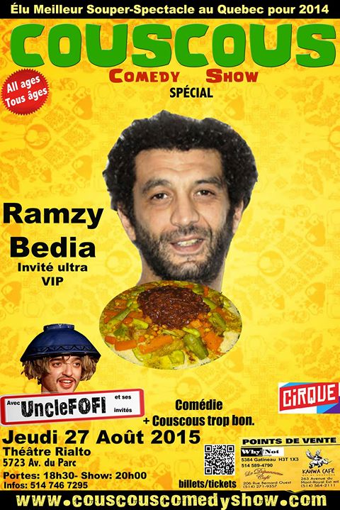 Ramzy Bedia Au Couscous Comedy Show: Spectacle Historique