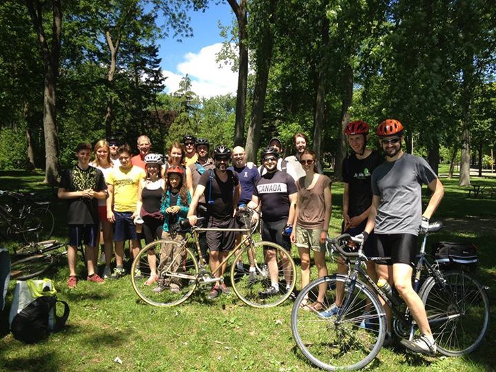 Randonnée 40 km, pratique pour le cyclothon / 40km practice cycle