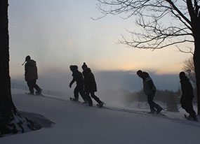 Randonnée en raquettes