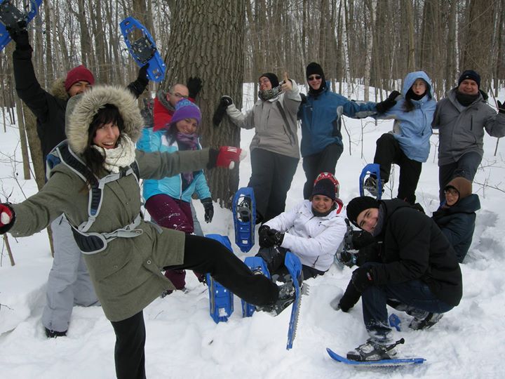 Raquette & An/fr! Snowshoeing & Fr/en!